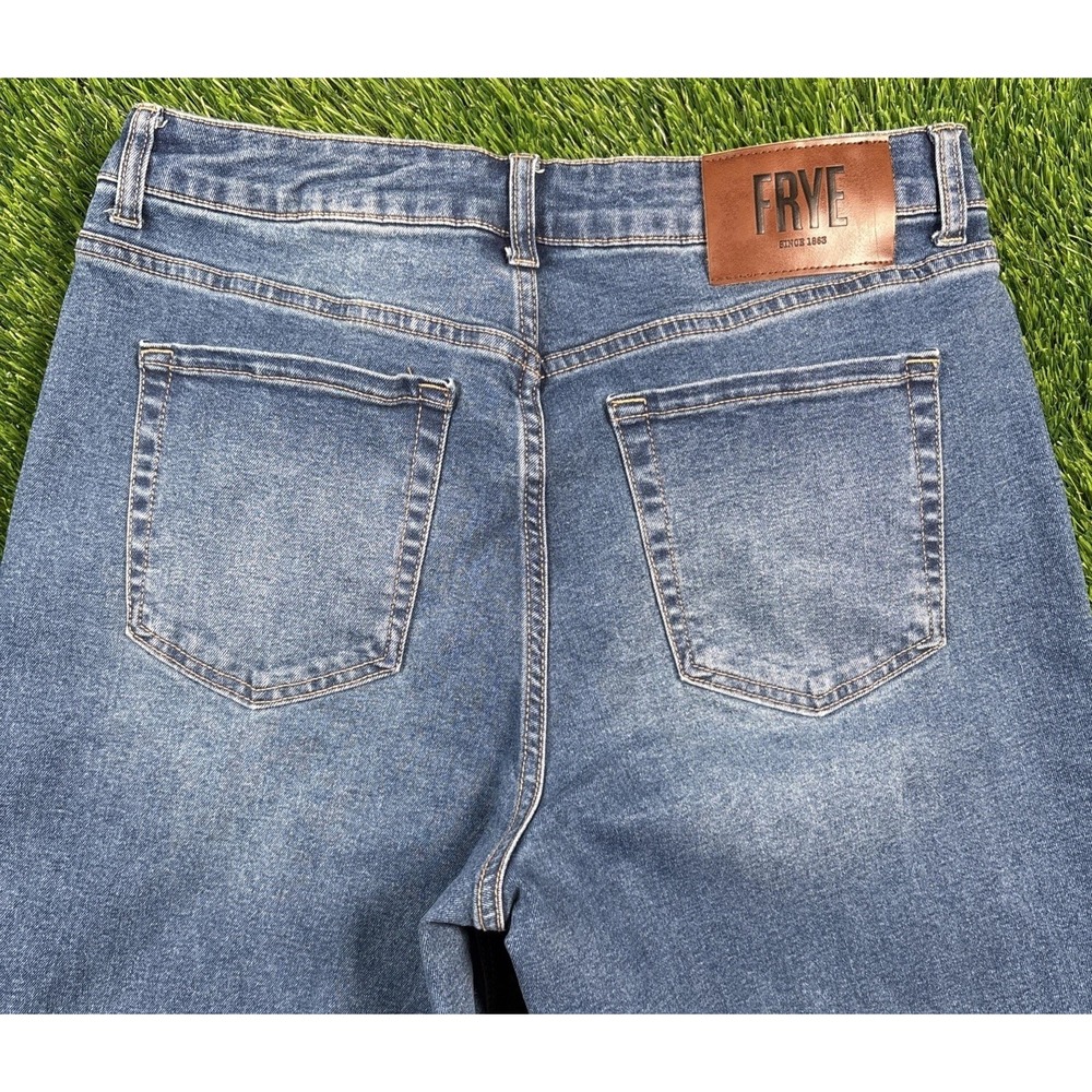Frye Straight Leg Jeans Womens Size 8 | 29 Blue Denim Stretch